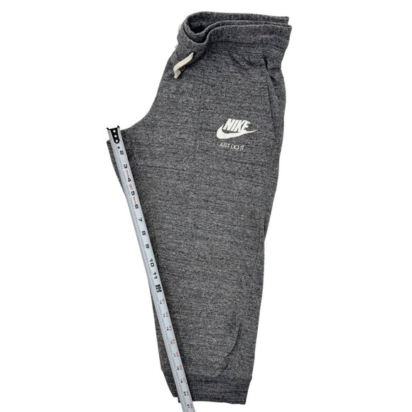Nike Size M Mens/Women Unisex Heather Gray Jogger Sweatpants With Drawstring Wai - Picture 5 of 10